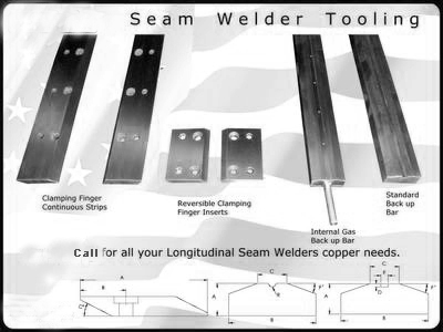 seamer replacement parts and tooling